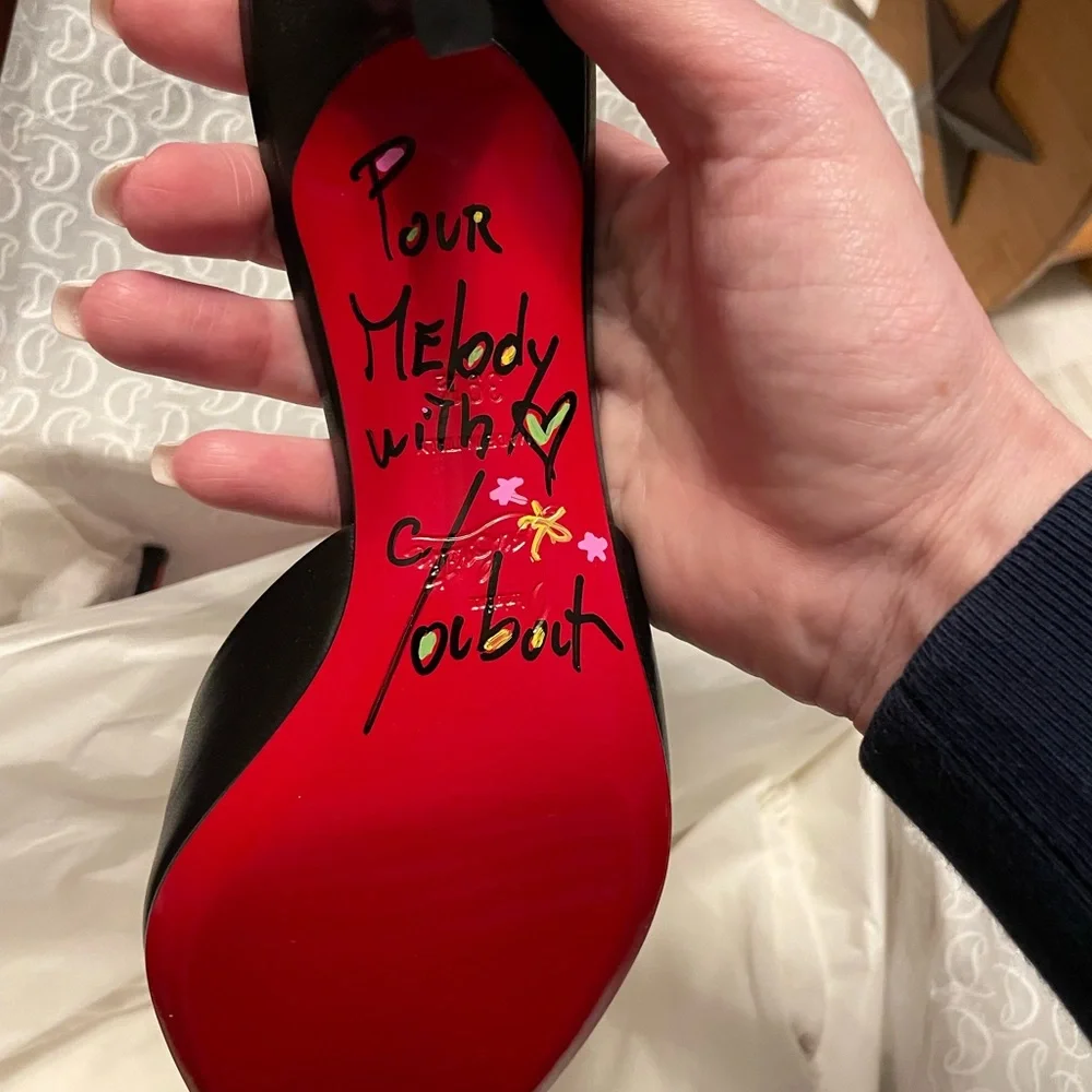 Authentic Christian Louboutin Dolly 55 kitten sandals - Picture 5 of 5